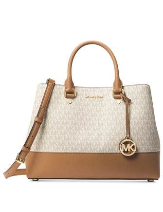 michael kors savannah signature satchel|Michael Kors Signature Savannah Satchel .